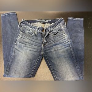 American Eagle Super low jeggings